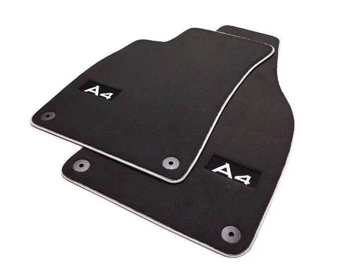Stoffmatter Audi A4 B6 / B7 2001 - 2009 │ 1. seterad Genuine® Tekstilmatter – bilde 2