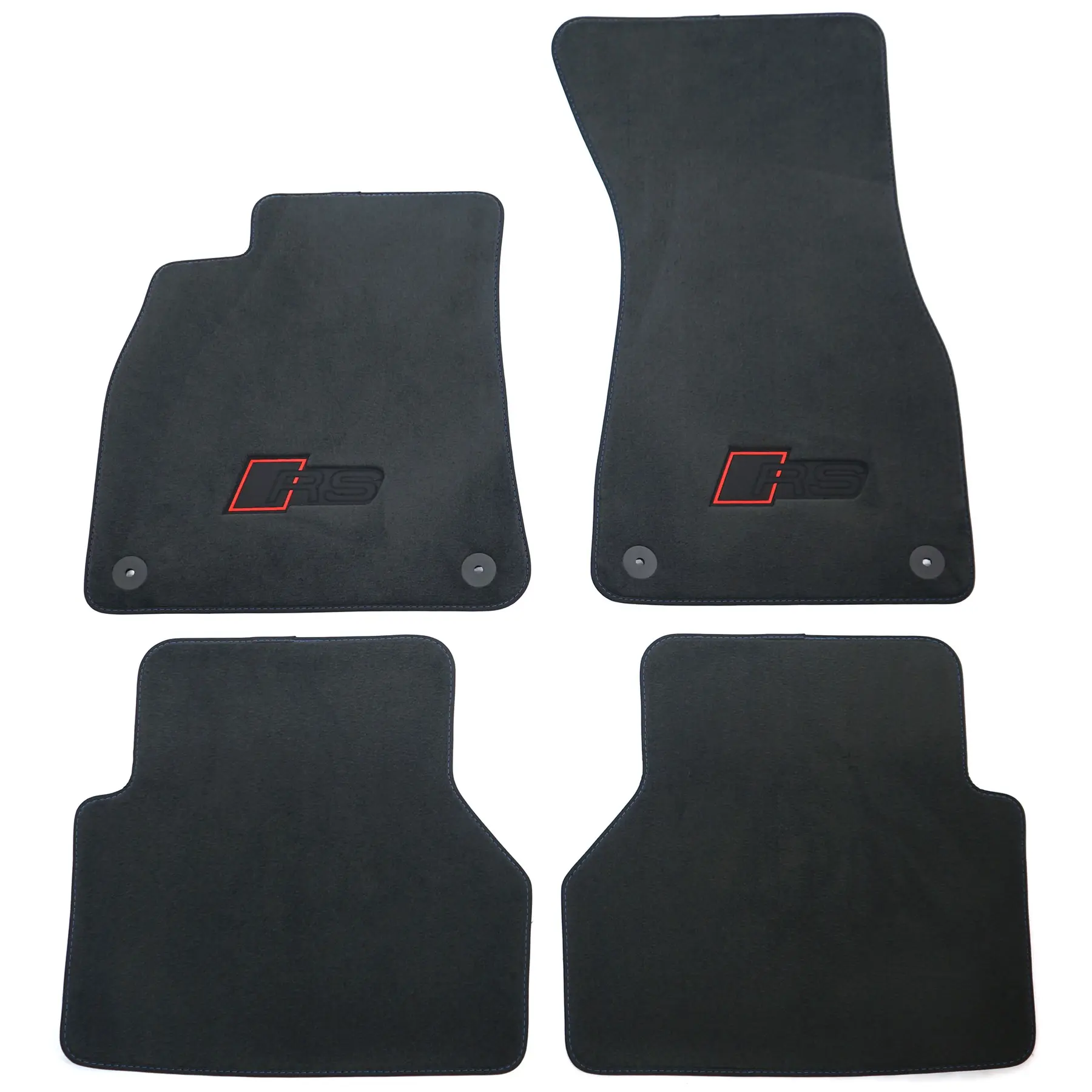 Stoffmatter Audi RS6 / RS7 | Genuine® Audi RS Premium Velour mats - sett 4 stk. – bilde 5