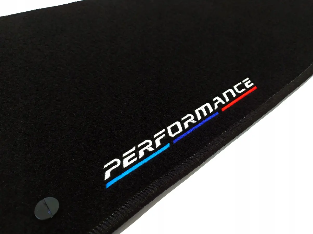 Stoffmatter BMW 3 (E46) 1998 - 2005 │ M Performance logo – bilde 2