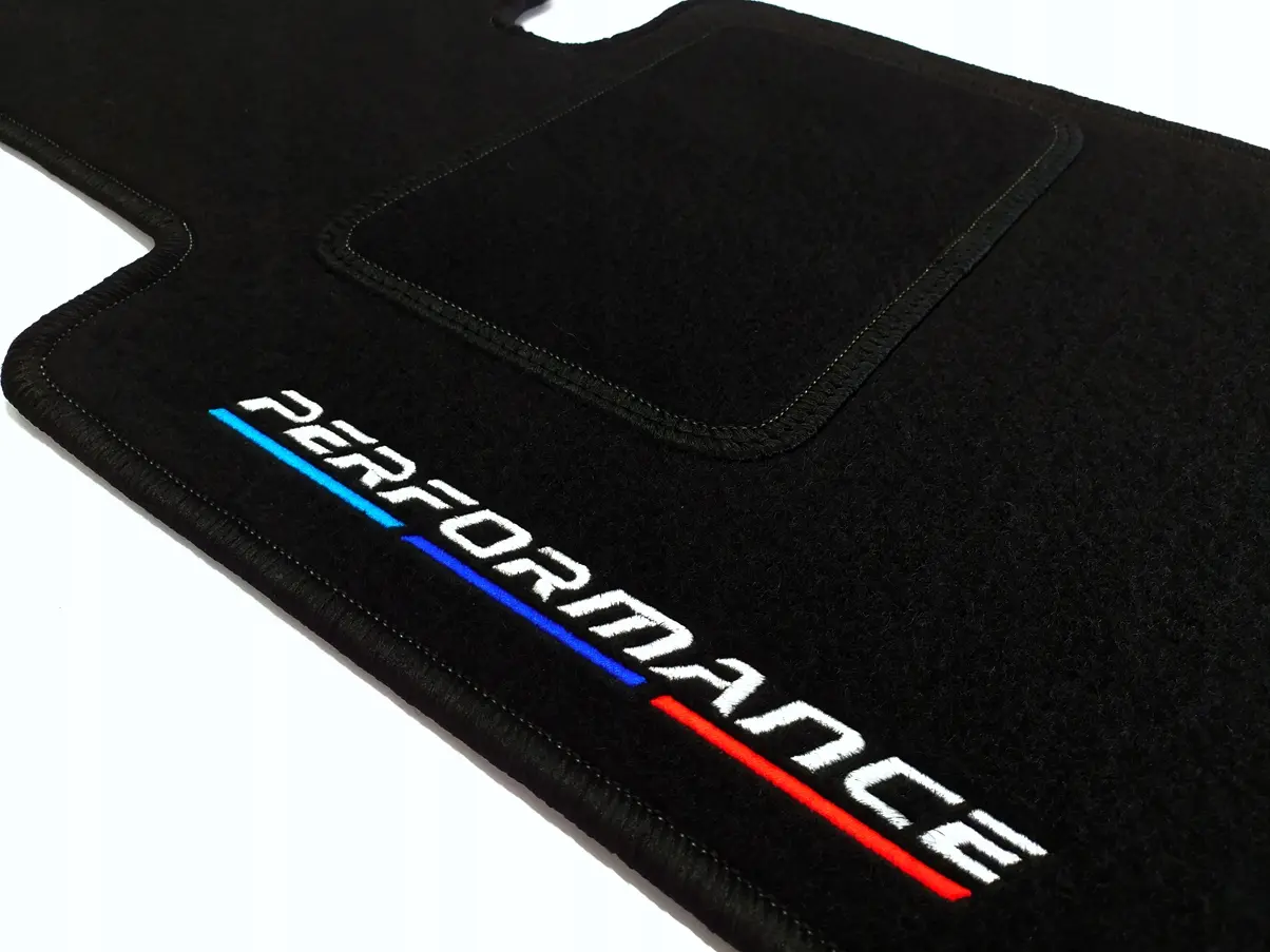 Stoffmatter BMW 3 (E46) 1998 - 2005 │ M Performance logo – bilde 4