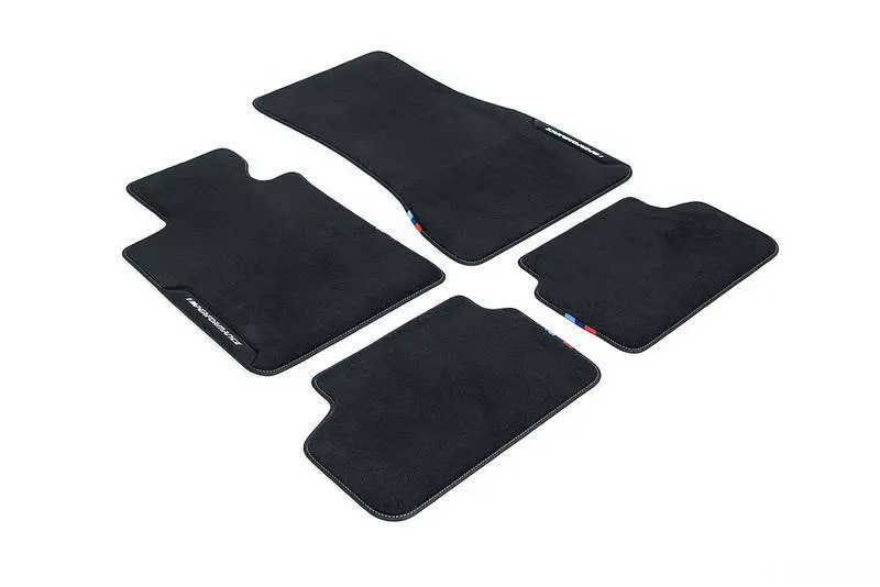 Stoffmatter BMW 3 (G20/G21) 2018 -> / BMW M3 (G80) 2018-> │ Genuine® ///M Performance Velour Mats – bilde 2