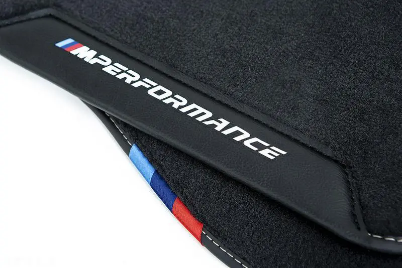 Stoffmatter BMW 3 (G20/G21) 2018 -> / BMW M3 (G80) 2018-> │ Genuine® ///M Performance Velour Mats – bilde 5