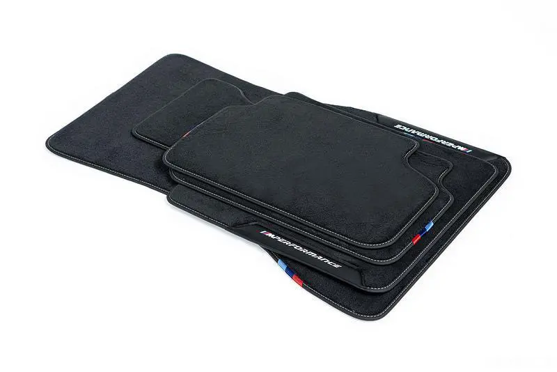 Stoffmatter BMW 3 (G20/G21) 2018 -> / BMW M3 (G80) 2018-> │ Genuine® ///M Performance Velour Mats – bilde 6