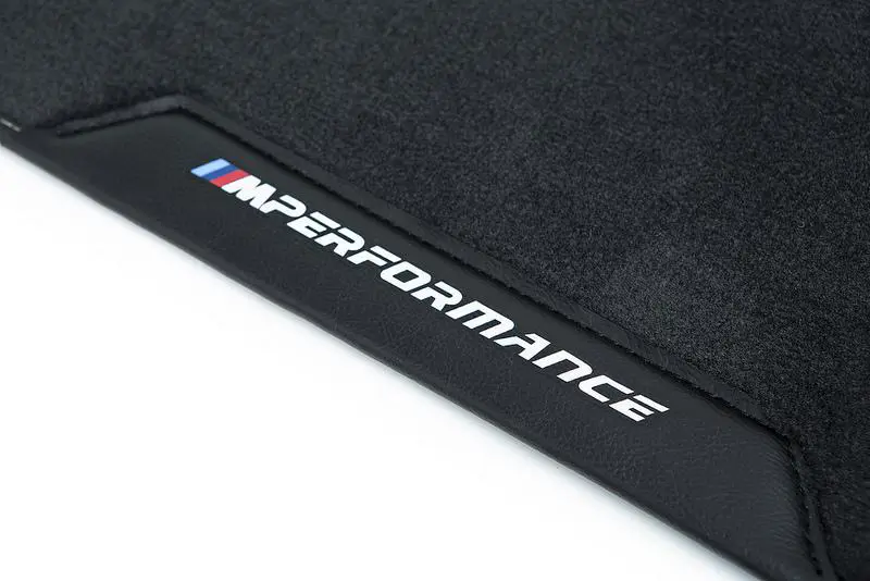 Stoffmatter BMW 3 (G20/G21) 2018 -> / BMW M3 (G80) 2018-> │ Genuine® ///M Performance Velour Mats – bilde 8