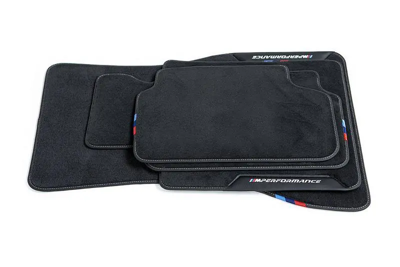 Stoffmatter BMW 3 (G20/G21) 2018 -> / BMW M3 (G80) 2018-> │ Genuine® ///M Performance Velour Mats – bilde 9