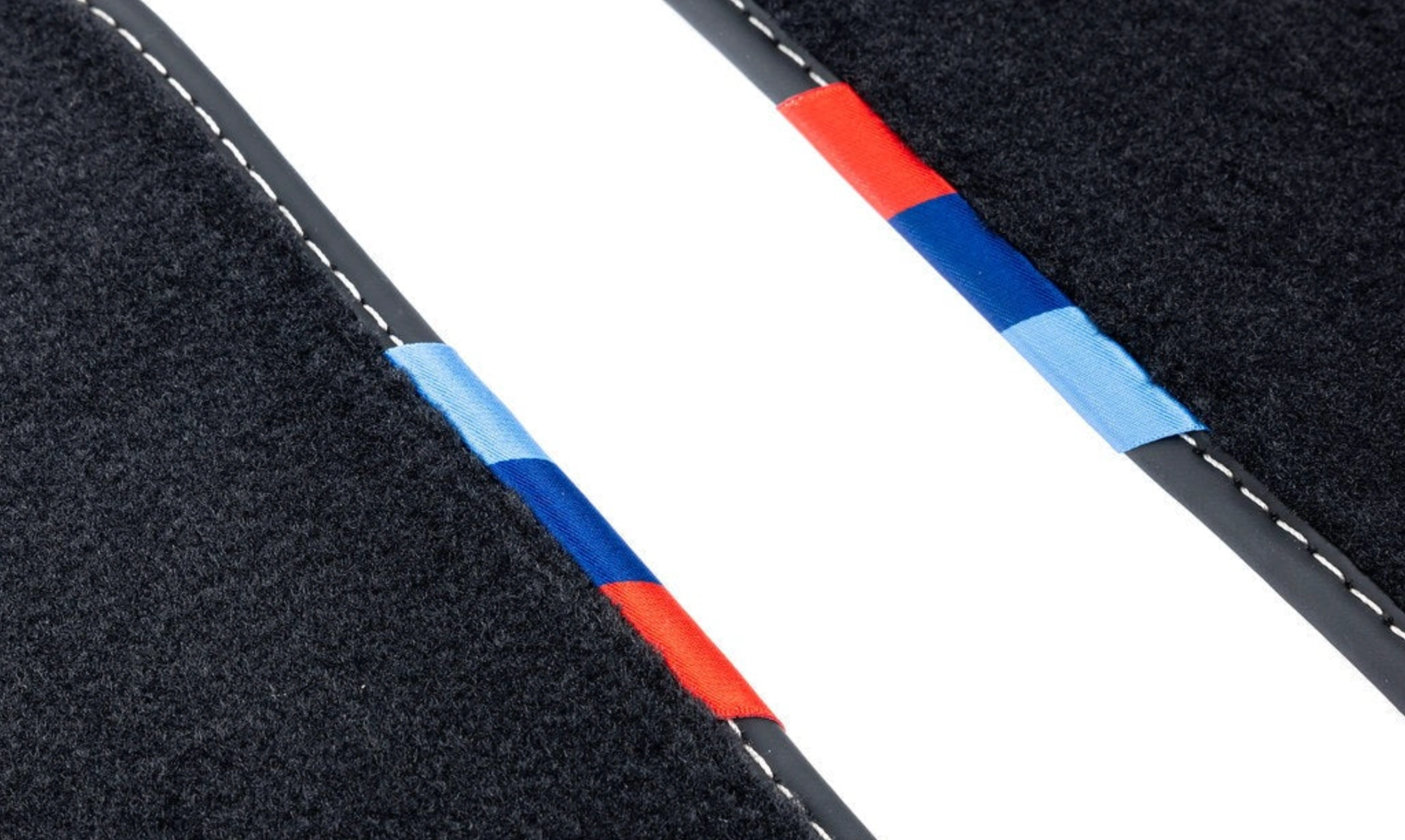 Stoffmatter BMW 5 / i5 (G60/G61) 2023 -> │ M Performance Velour Floor Mats - sett 4 stk. – bilde 4