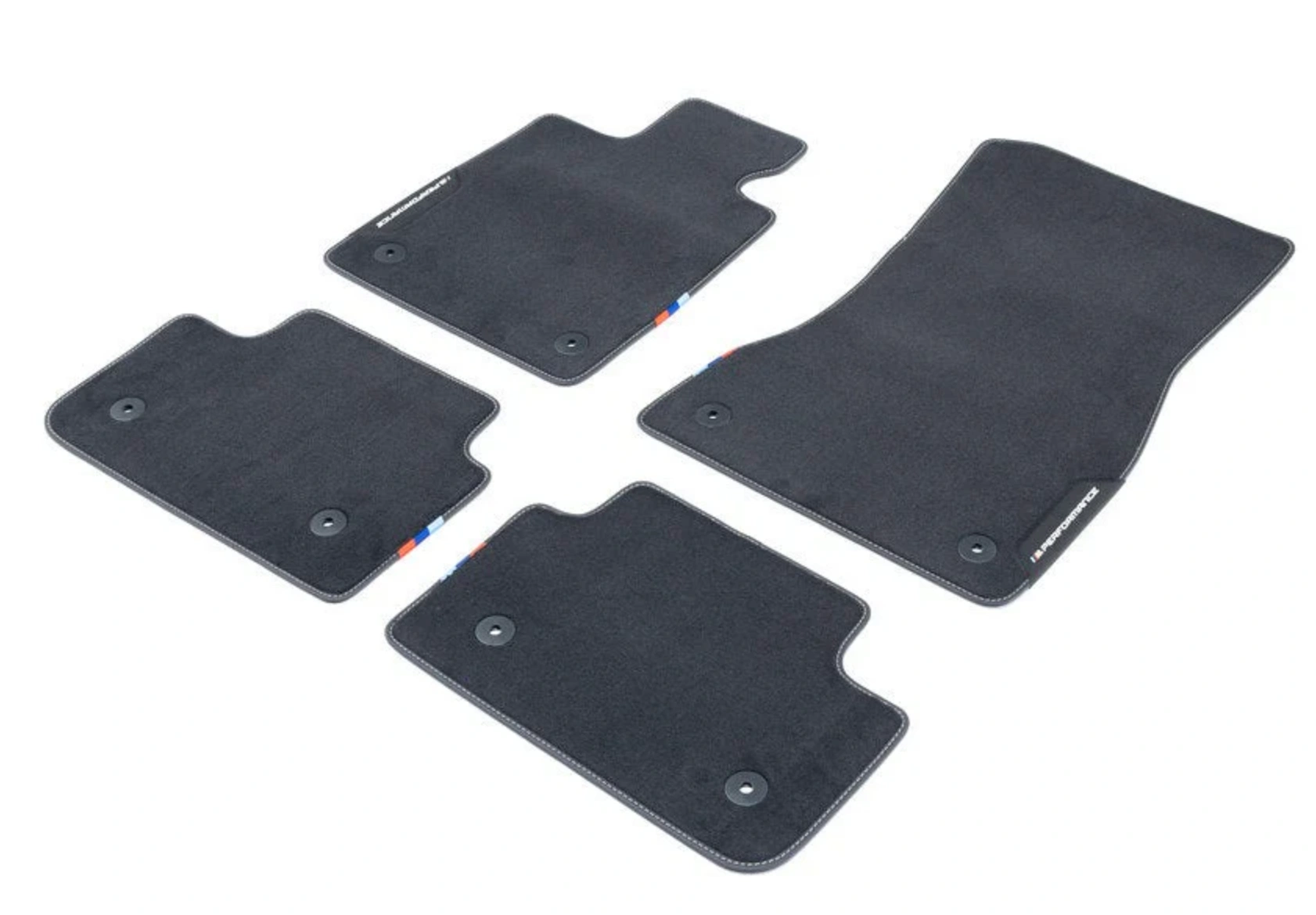 Stoffmatter BMW 5 / i5 (G60/G61) 2023 -> │ M Performance Velour Floor Mats - sett 4 stk. – bilde 5