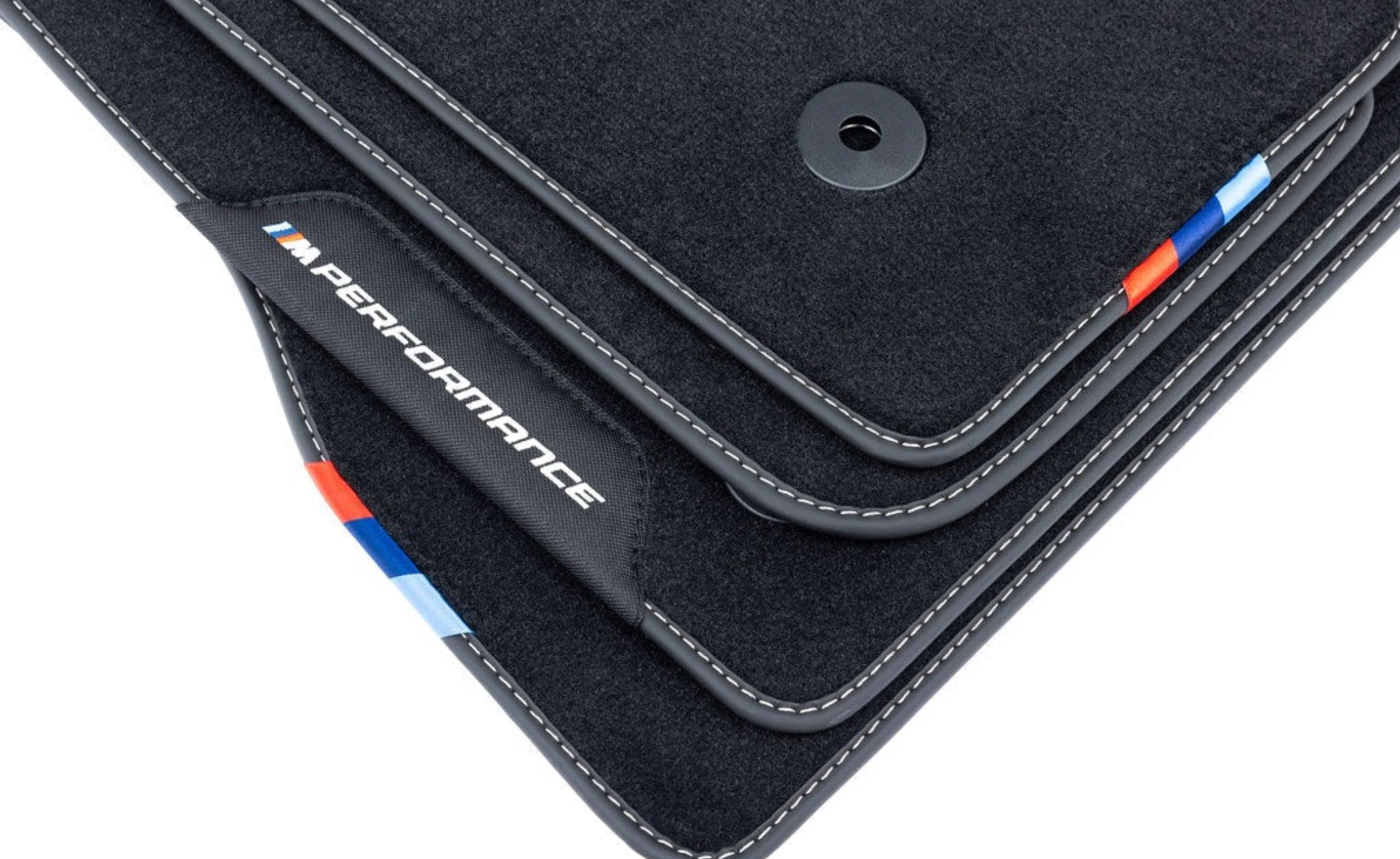 Stoffmatter BMW 5 / i5 (G60/G61) 2023 -> │ M Performance Velour Floor Mats - sett 4 stk. – bilde 6