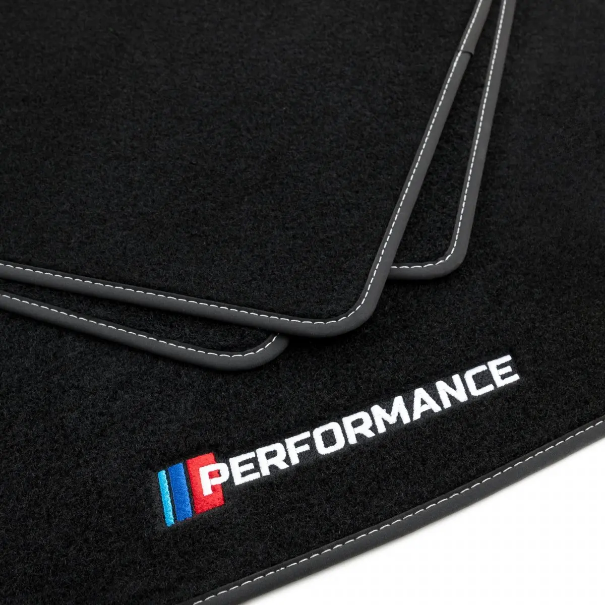 Stoffmatter BMW X3 (F25) 2010 - 2017 / BMW X4 (F26) 2014 - 2018 │ M Performance Floor Mats Image 1