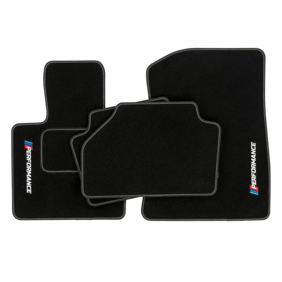 Stoffmatter BMW X3 (F25) 2010 - 2017 / BMW X4 (F26) 2014 - 2018 │ M Performance Floor Mats Image 2