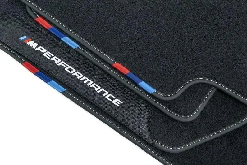 Stoffmatter BMW X5 (G05) / BMW X5M (F95) 2018 -> │ Genuine® Floor mats M Performance tekstilmatter - sett 4 stk. – bilde 4
