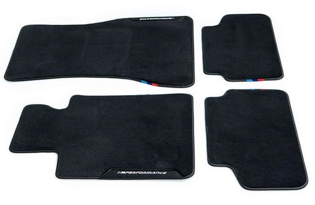 Stoffmatter BMW X6 (G06) / BMW X6M (F96) 2019 -> │ Genuine® Floor mats M Performance tekstilmatter - sett 4 stk. – bilde 4