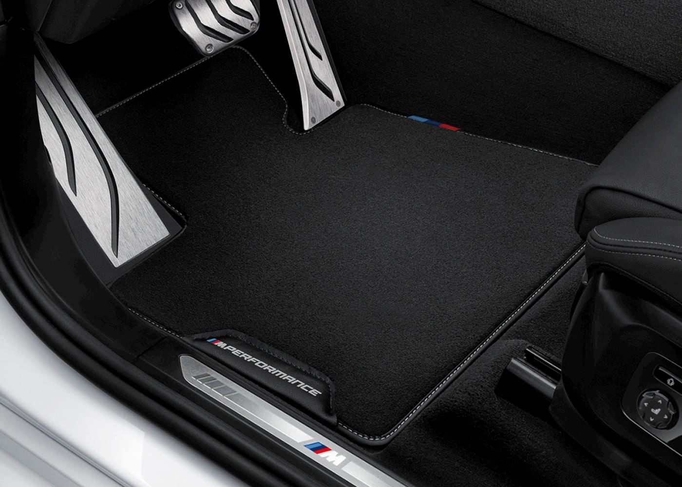 Stoffmatter BMW X6 (G06) / BMW X6M (F96) 2019 -> │ Genuine® Floor mats M Performance tekstilmatter - sett 4 stk. – bilde 9