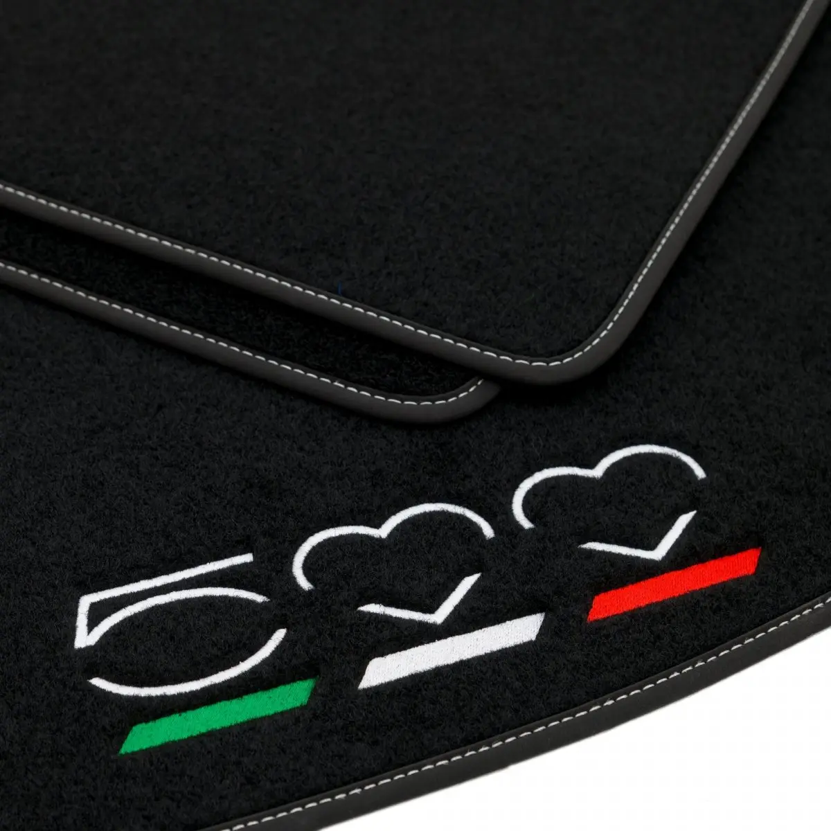 Stoffmatter Fiat 500 2007 - 2020 – bilde 2