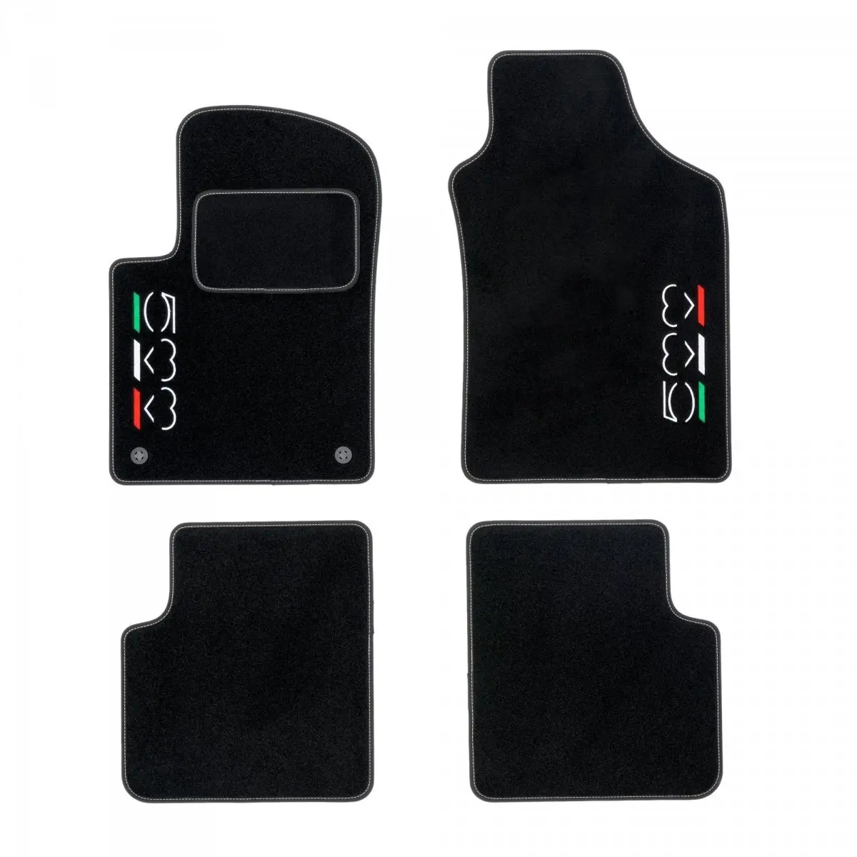 Stoffmatter Fiat 500 2007 - 2020 – bilde 5