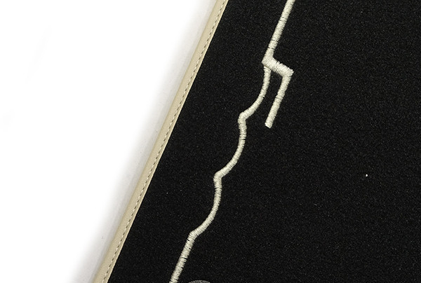 Stoffmatter Fiat 500 / Fiat 500e I 2012- 2019 │ Genuine® Textile Floor Mats – bilde 2