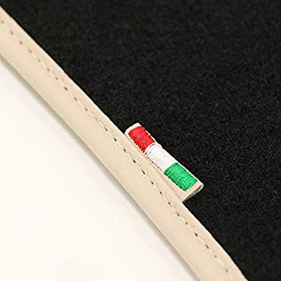 Stoffmatter Fiat 500 / Fiat 500e I 2012- 2019 │ Genuine® Textile Floor Mats – bilde 4