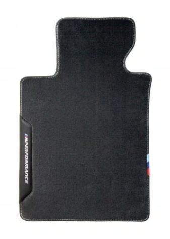 Stoffmatter foran BMW 8 (G14 / G15) 2018 - 2026 │ Genuine® Floor mats M Performance tekstilmatter - sett 2 stk. – bilde 3