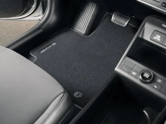 Stoffmatter Hyundai Kona Electric II 2022 -> │ Genuine Textile Floor Mats