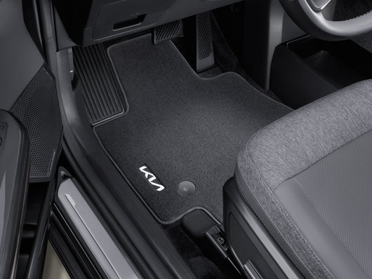 Stoffmatter Kia EV5 2025 -> │ Velourmatter - Genuine® Textile floor mats - sett 3 stk.