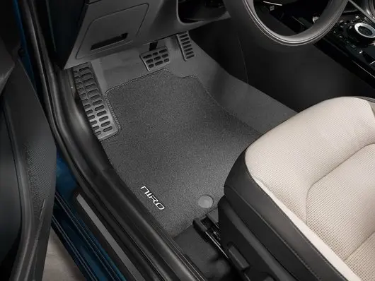 Stoffmatter Kia Niro EV 2022 -> │ Genuine Kia Textile floor mats