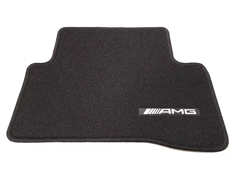 Stoffmatter Mercedes-Benz C (W205 / S205) 2014 - 2021 │ Genuine® AMG Floor Mats - sett 4 stk. – bilde 9