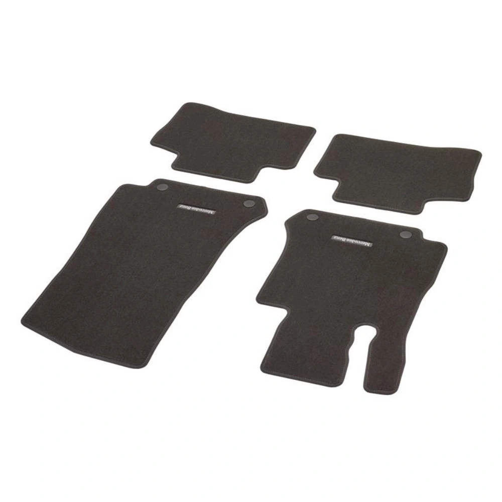 Stoffmatter Mercedes-Benz GLC X253 / C253 / EQC N253 │ Genuine Brown Edition velor mats