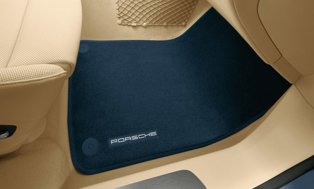 Stoffmatter Porsche Cayenne I (9PA) 2002 - 2010 │ Genuine Kia Textile floor mats