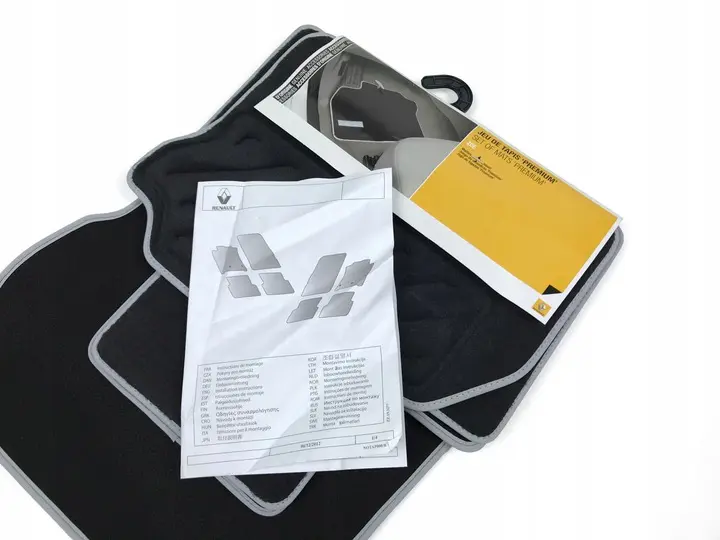 Stoffmatter Renault Zoe 2012 - 2024 │ Premium Black – bilde 2