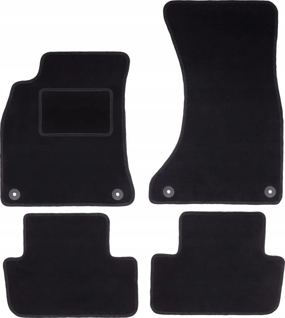 Stoffmatter textilmatta kupé sett Audi A4 B8 2007 - 2015