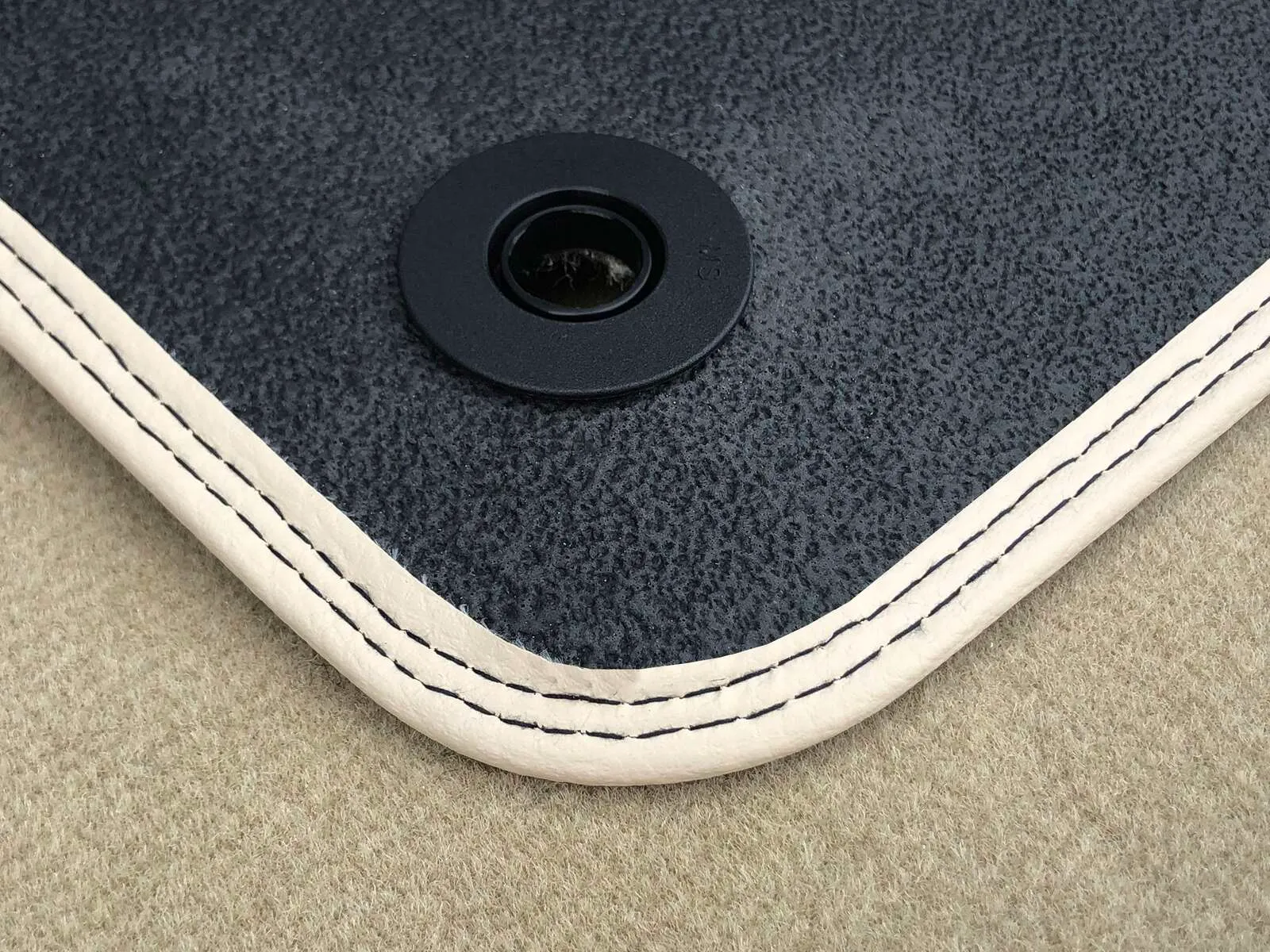 Stoffmatter Volvo XC90 II 2014 -> │ Textile Floor Mats Set Beige – bilde 3