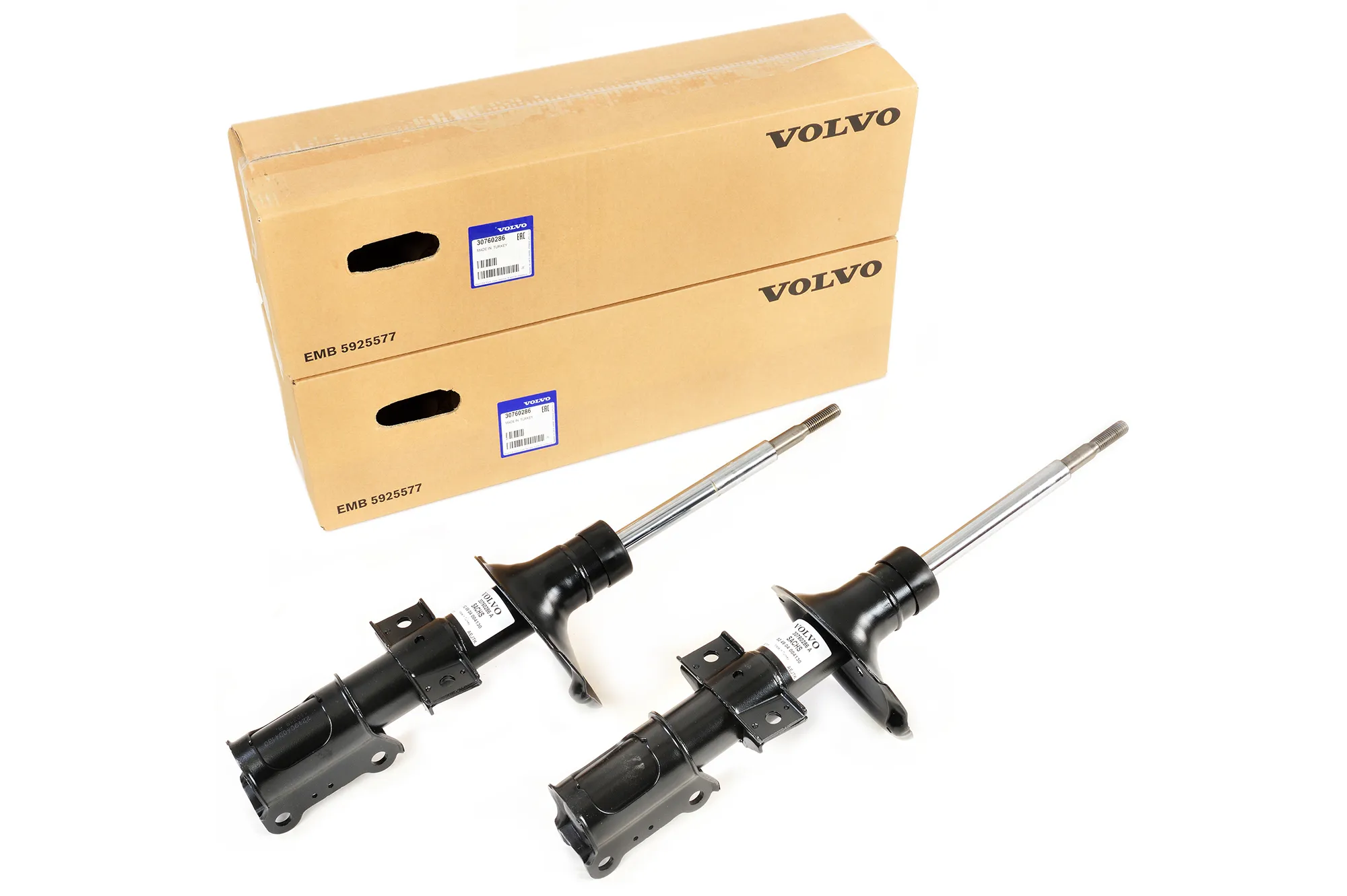 Støtdempere Volvo Genuine® S60 2001-2009 │ foran, par (venstre + høyre)
