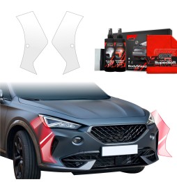 Støtfangerbeskytter Cupra Formentor 2020 - 2024 │ PPF beskyttelsesfolie Gjennomsiktig BodyShield