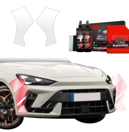 Støtfangerbeskytter Cupra Leon 2024 - 2025 │ PPF beskyttelsesfolie Gjennomsiktig BodyShield