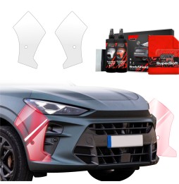 Støtfangerbeskytter Cupra Terramar 2024 - 2025 │ PPF beskyttelsesfolie Gjennomsiktig BodyShield