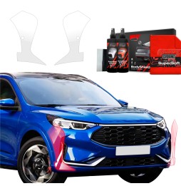 Støtfangerbeskytter Ford Kuga Active X Facelift 2024 - 2025 │ PPF beskyttelsesfolie Gjennomsiktig BodyShield