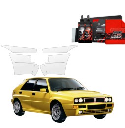 Støtfangerbeskytter Lancia Delta Integrale 1992 - 1994 │ PPF beskyttelsesfolie Gjennomsiktig BodyShield