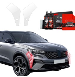 Støtfangerbeskytter Renault Austral 2022 - 2025 │ PPF beskyttelsesfolie Gjennomsiktig BodyShield