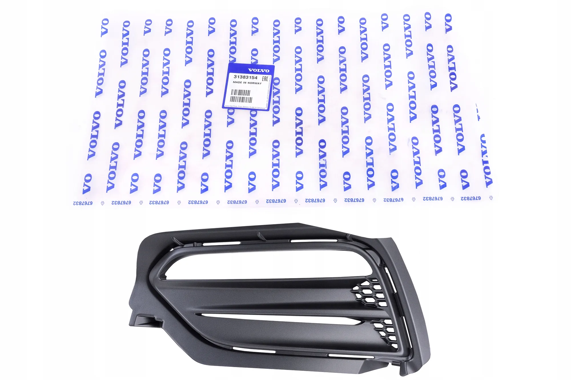 Støtfangergrill Volvo Genuine® S60 V60 R-Design 2014-2018 │ front venstre