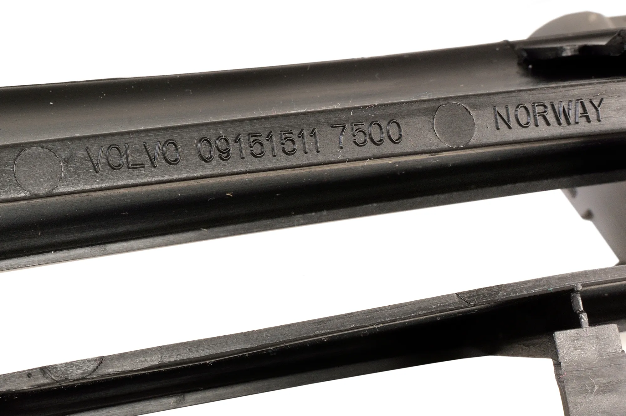 Støtfangergrill Volvo Genuine® S70 / V70 (1997-2000) │ venstre, foran, uten tåkelys – bilde 2