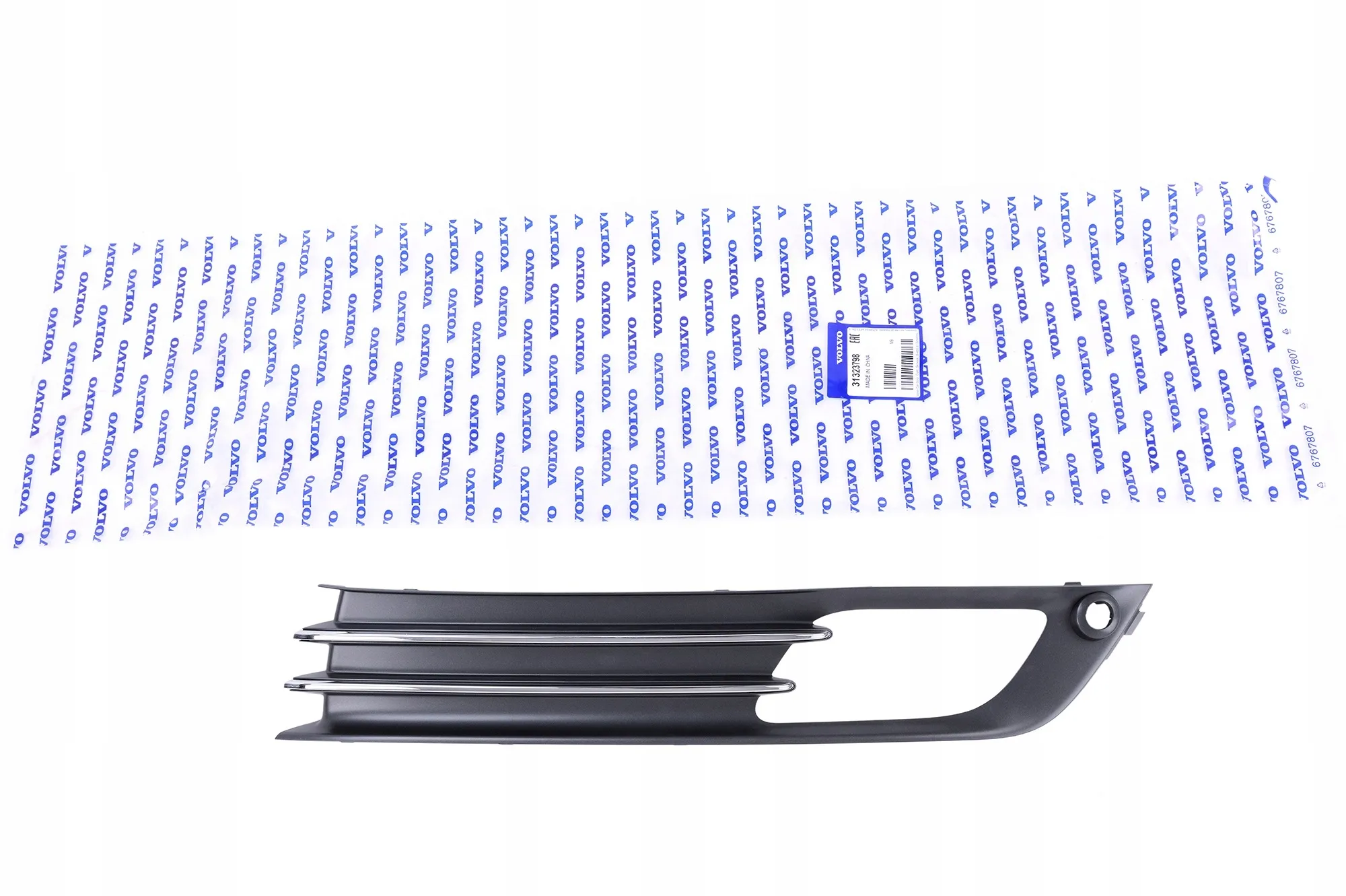 Støtfangergrill Volvo Genuine® S80 V70 2014-2016 │ front venstre, krom