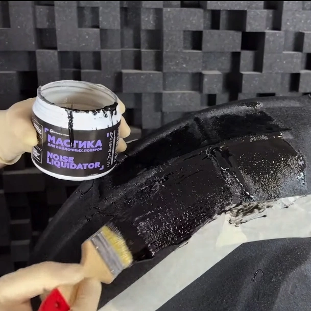Støydempingsmasse for filthjulbuer StP Noise Liquidator - 500 g – bilde 6