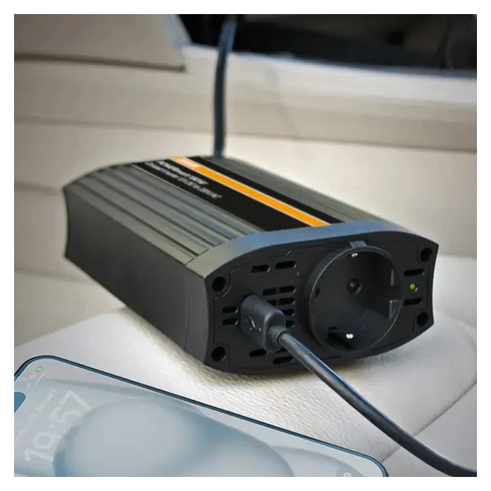 Strøminverter Osram POWERinvert 500W │ Spenningsomformer 12V til 230V med USB – bilde 6