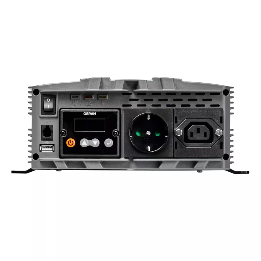 Strøminverter Osram POWERinvert PRO 1000W │ Spenningsomformer Pure Sine Wave 12V til 230V – bilde 14