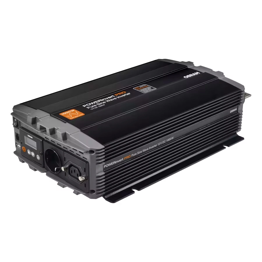Strøminverter Osram POWERinvert PRO 1000W │ Spenningsomformer Pure Sine Wave 12V til 230V – bilde 15