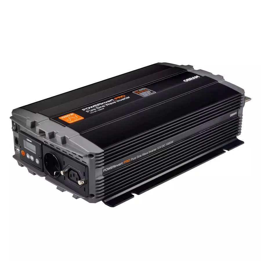 Strøminverter Osram POWERinvert PRO 1000W │ Spenningsomformer Pure Sine Wave 12V til 230V – bilde 9