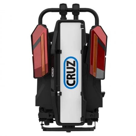 Sykkelstativ bakmontert sammenleggbar for hengerkobling Cruz Axler LED for 2 sykler │ for eBike - sammenleggbar plattform til hengerfeste – bilde 4