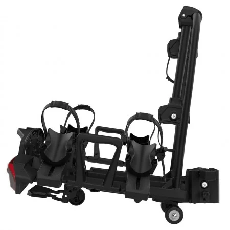 Sykkelstativ bakmontert sammenleggbar for hengerkobling Cruz Axler LED for 2 sykler │ for eBike - sammenleggbar plattform til hengerfeste – bilde 6
