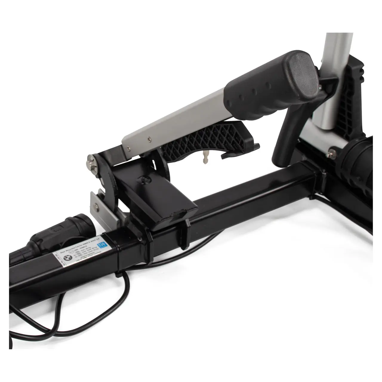 Sykkelstativ BMW bakmontert for hengerkobling sammenleggbar for 2/3 sykler – bilde 6