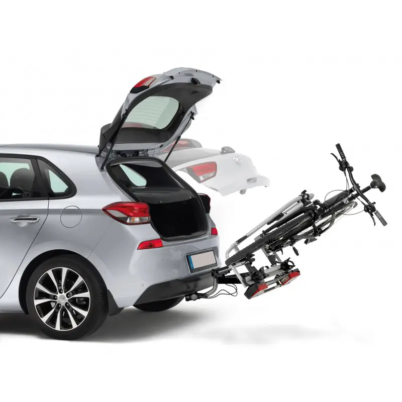 Sykkelstativ BMW bakmontert for hengerkobling sammenleggbar for 2 sykler – bilde 2